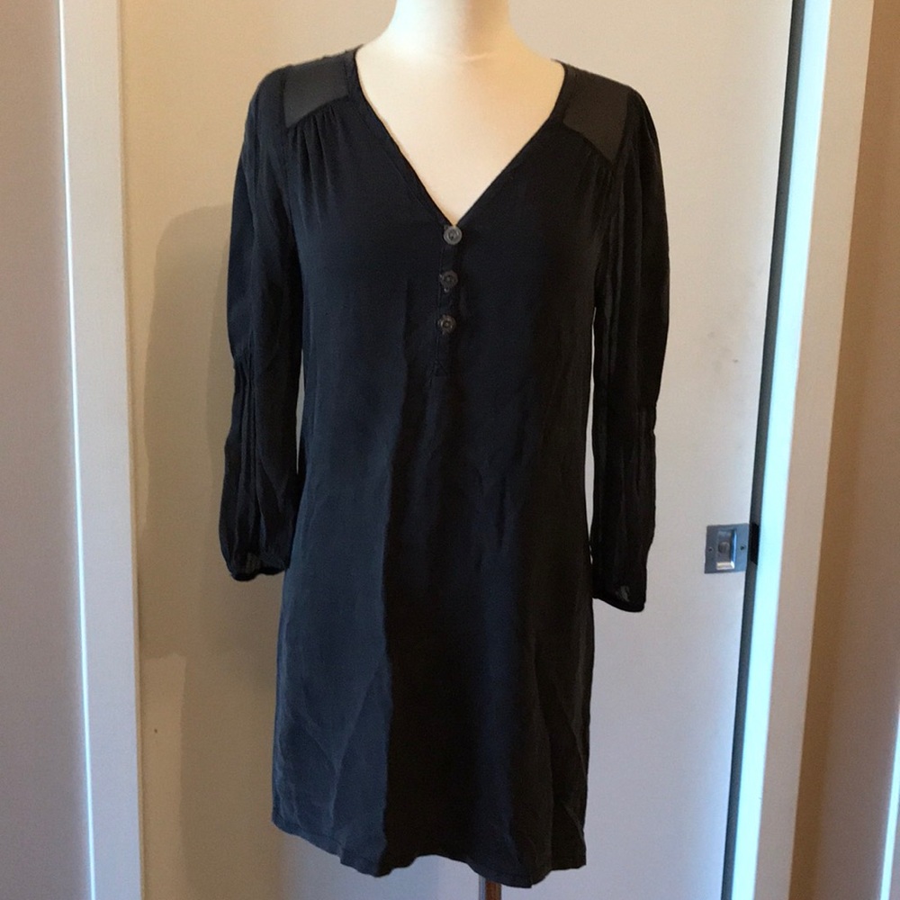 Gypsy black silk dress